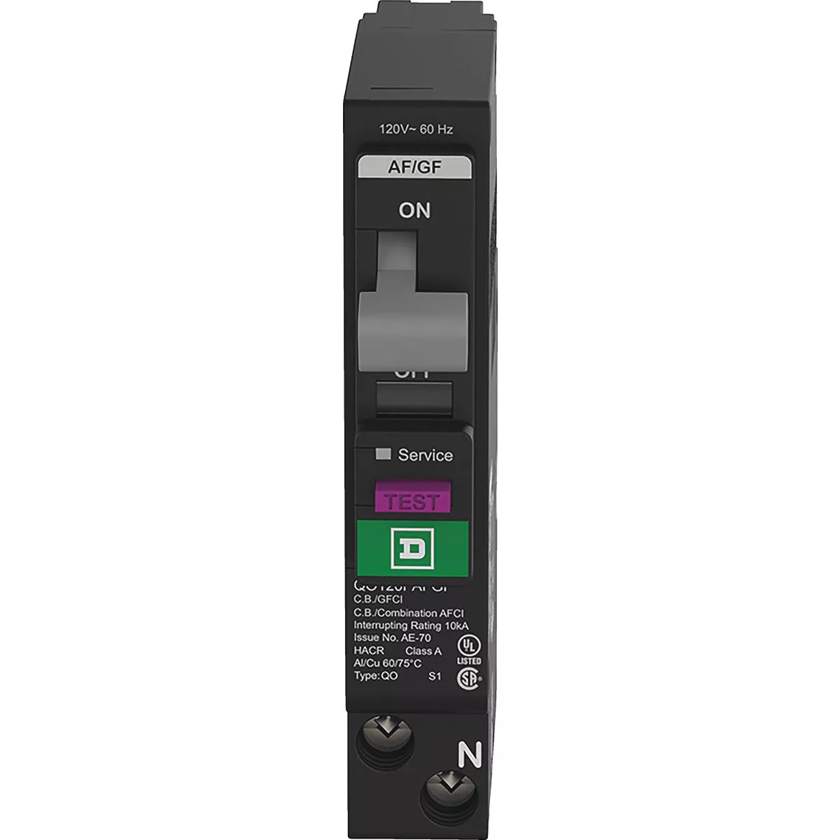 Square D QO 15A Single-Pole Dual Function Circuit Breaker - photo 3