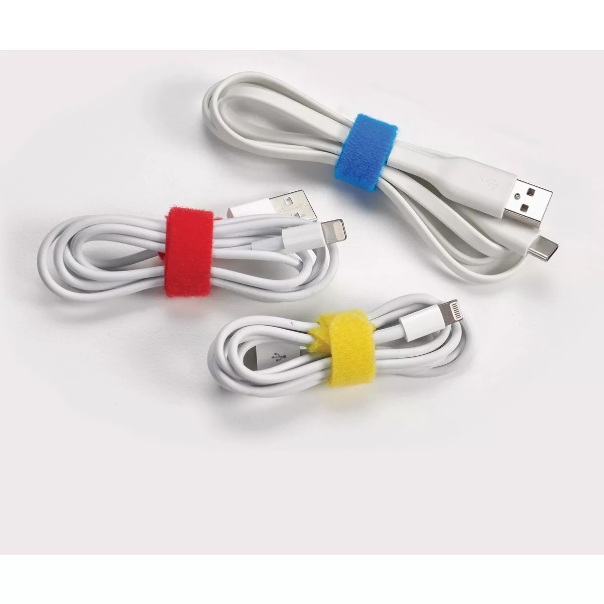Wrap-It Storage 5 In. & 8 In. Multi-Color Self-Gripping Cable Ties (20-Pack) - photo 5