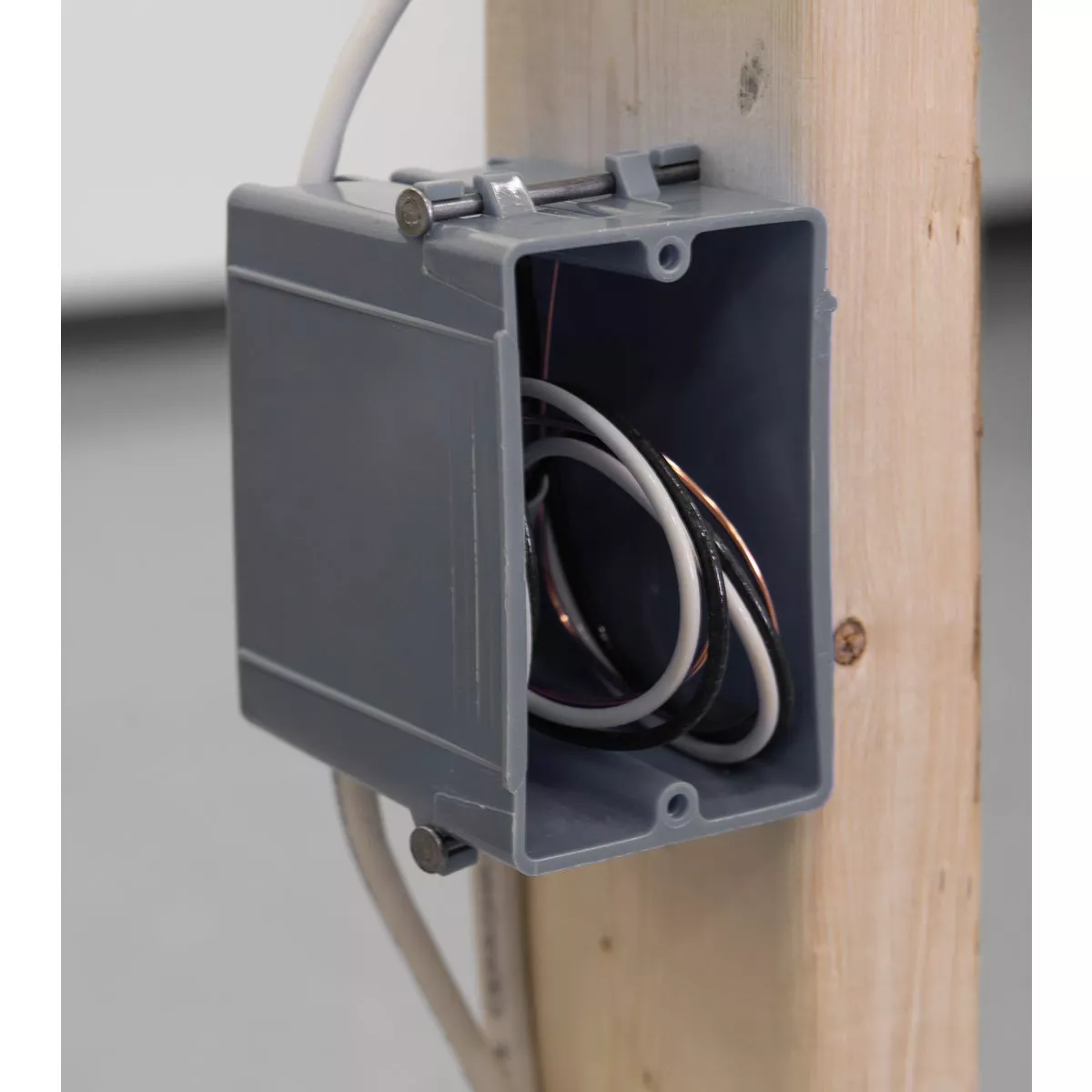 Gardner Bender 1-Gang PVC New Work Wall Electrical Box, 20 Cu. In. - photo 2