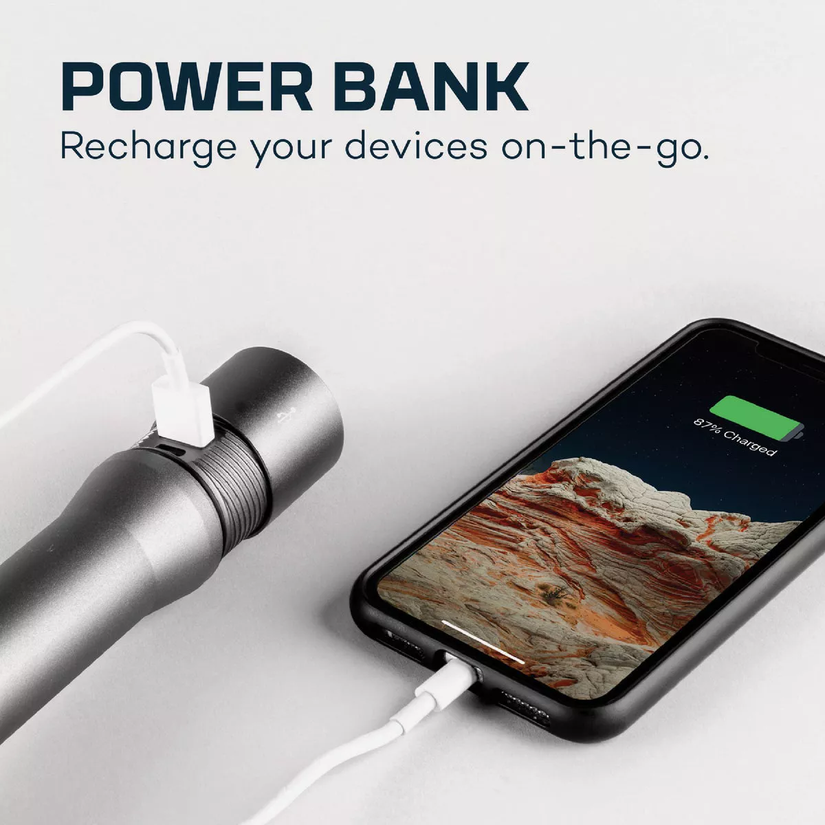 Nebo DaVinci LED Rechargeable Flashlight with Power Bank - photo 4