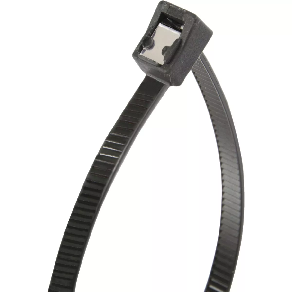 Gardner Bender Cutting Edge 14 In. x 0.17 In. Black Nylon Self-Cutting Cable Tie (50-Pack) - photo 2