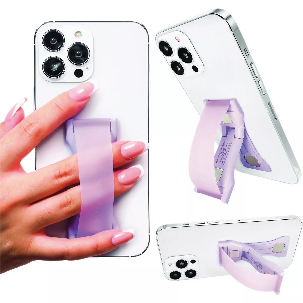 LoveHandle PRO Lavender Glow Magnetic Phone Grip