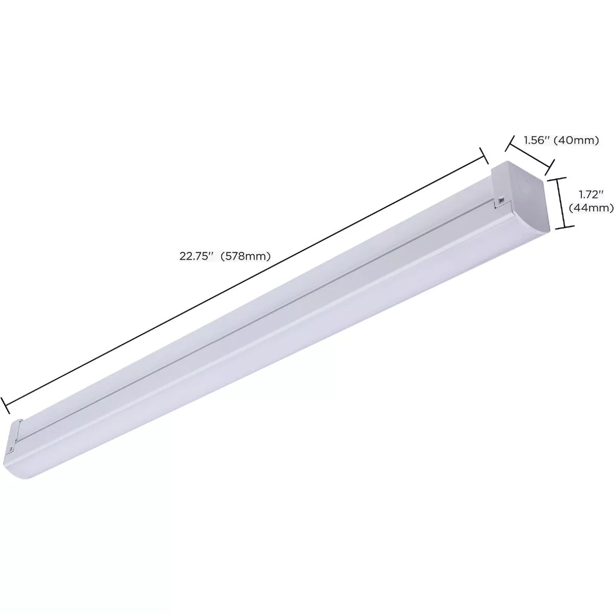 SATCO NUVO 20W LED 2 Ft. Connectable Strip Light 27K/30K/35K/40K/50K CCT-Selectable White - photo 5
