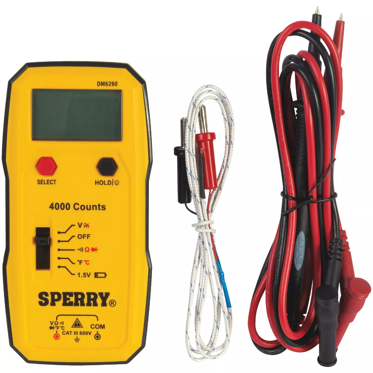 Sperry 7-Function 600V Digital Multimeter
