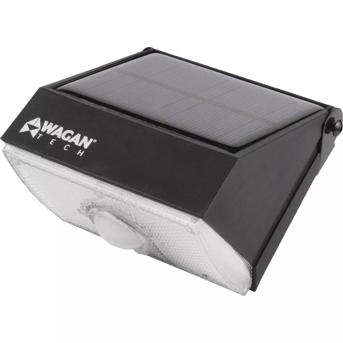 Wagan Tech Black Motion Activated Dusk To Dawn 1000 Lm. Solar Wall Light