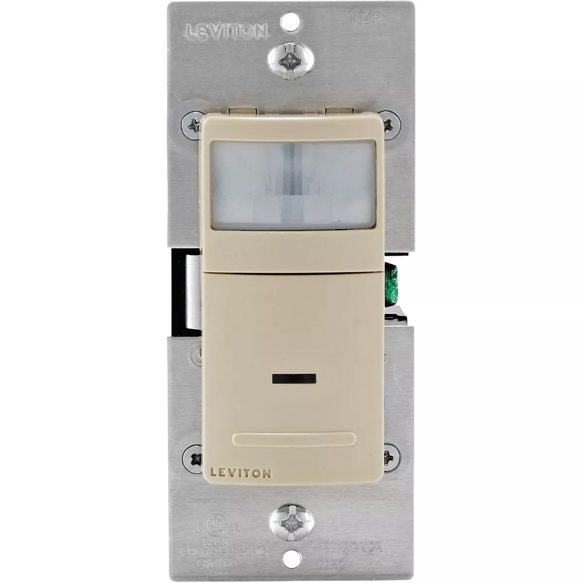 Leviton Ivory 900 Sq. Ft. 180 Deg. Universal Occupancy Sensor Switch
