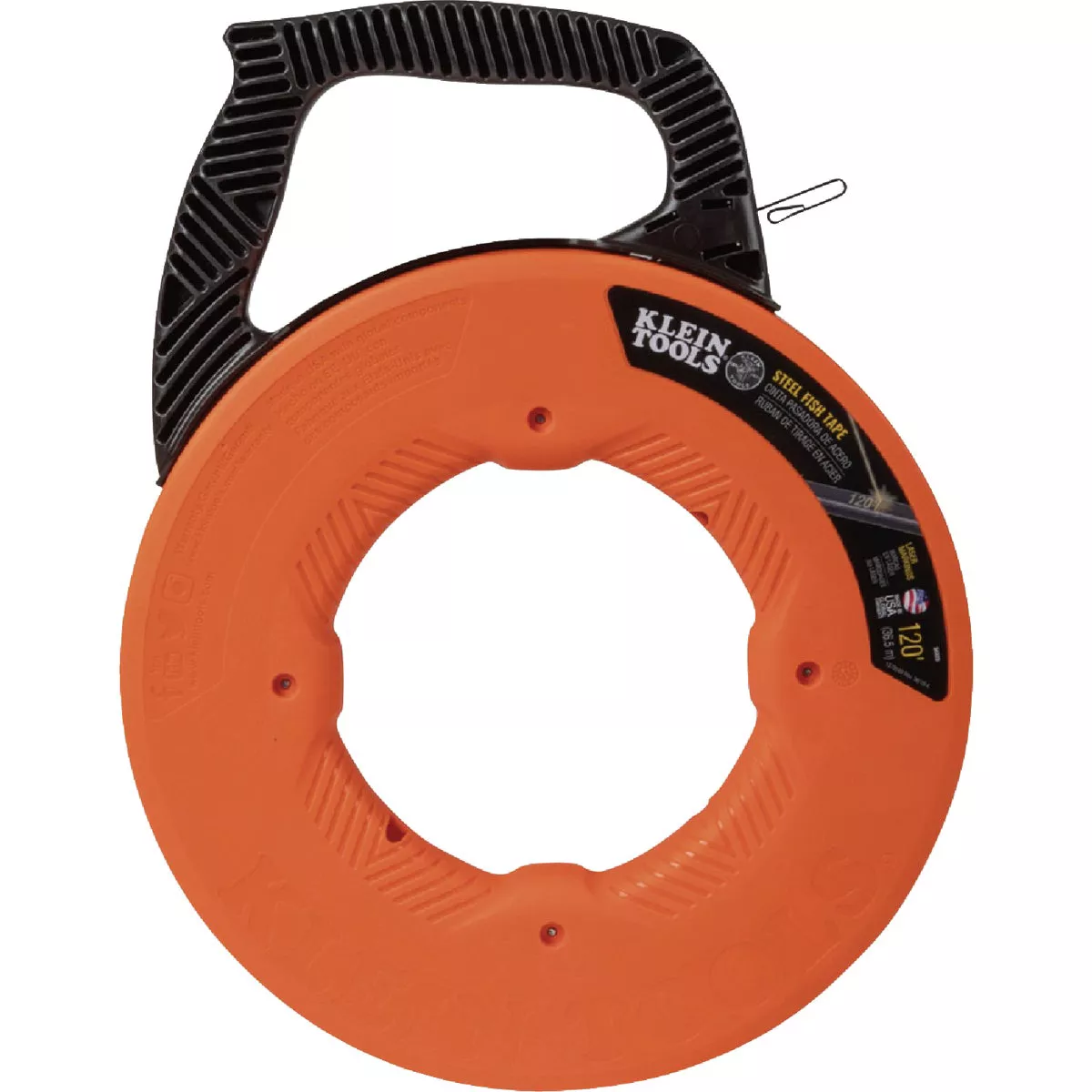 Klein 1/8 In. W. x 120 Ft. L. Steel Fish Tape - photo 7