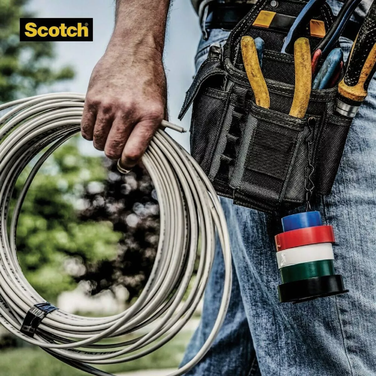 Scotch #35 3/4 In. x 66 Ft. Vinyl Electrical Tape - photo 4