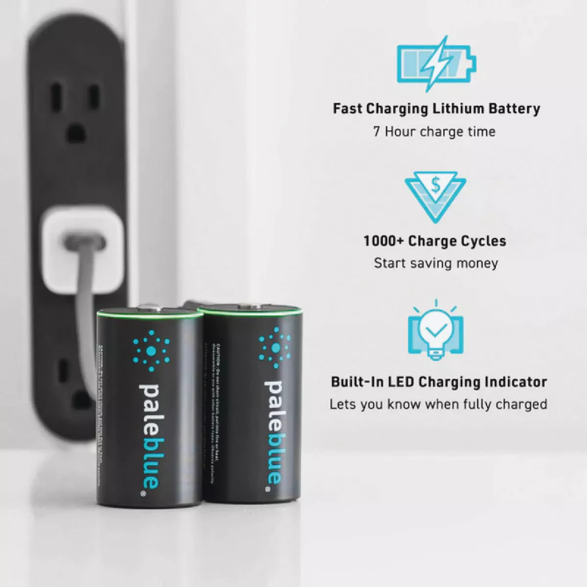 Paleblue D Lithium-Ion Rechargeable Battery (2-Pack) - photo 5