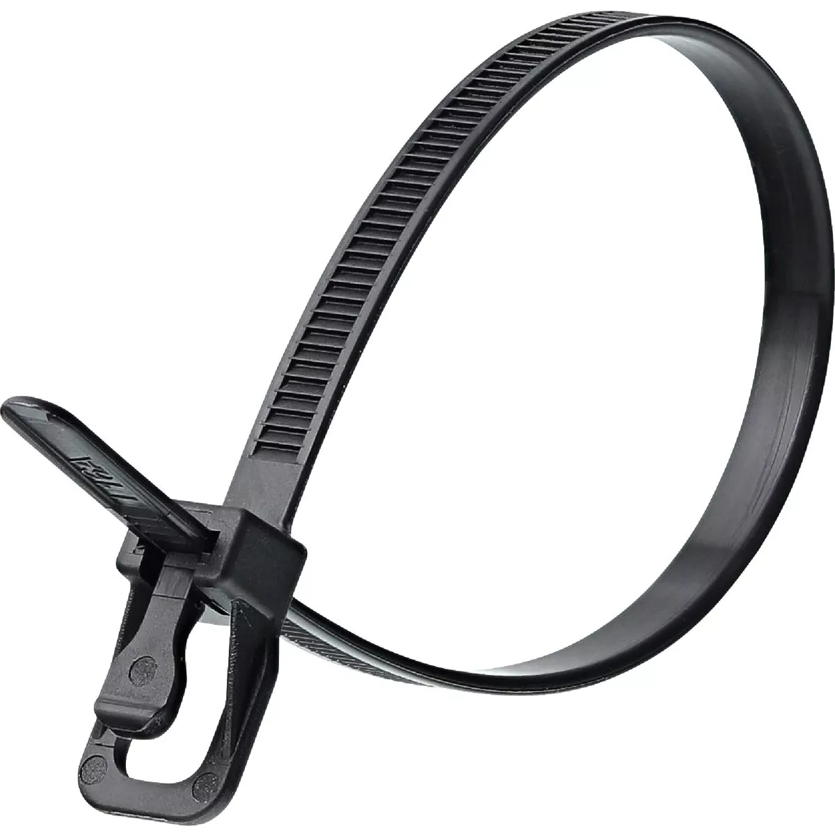 RETYZ EveryTie 12 In. Black Releasable Tie (100-Pack)