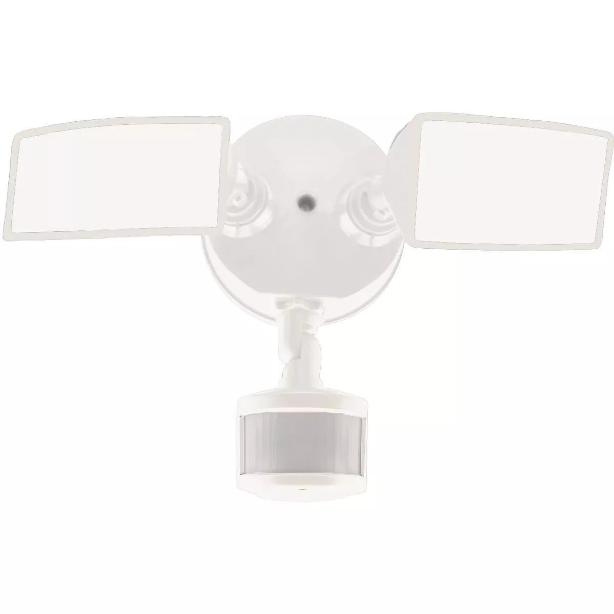Halo Lumen Selectable White Square Head Motion Activated LED Floodlight Fixture