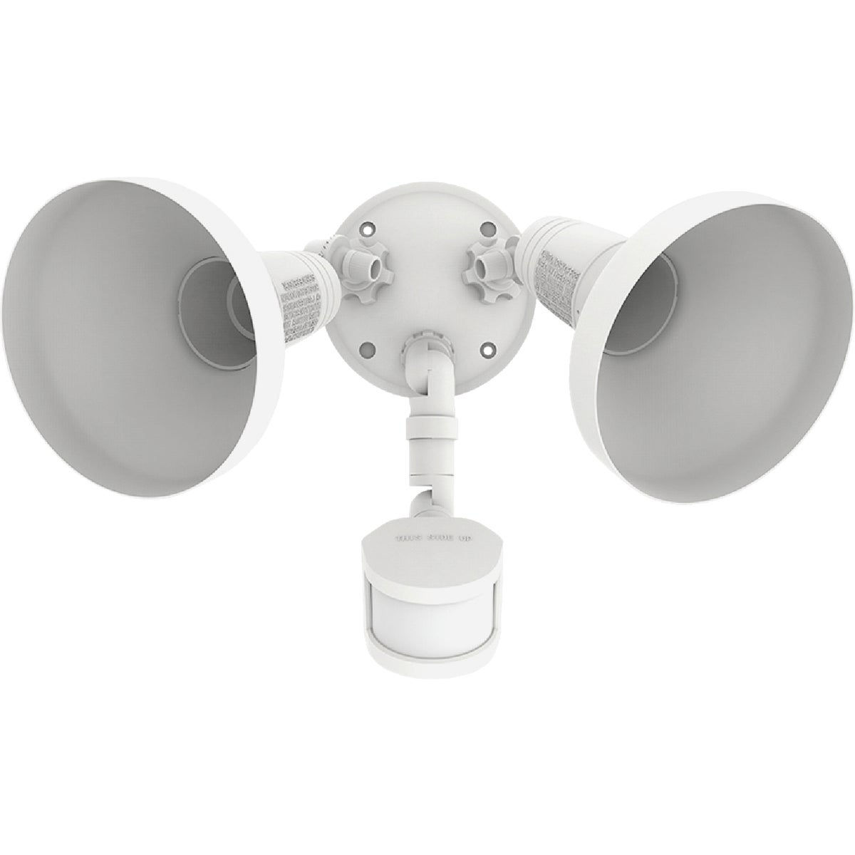 Halo White Motion Activated Incandescent Security Floodlight Fixture ...