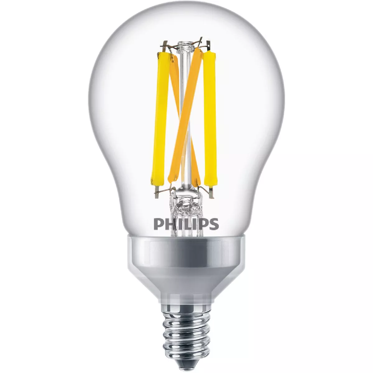 Philips Ultra Definition Warm Glow 60W Equivalent Soft White A15 Candelabra LED Light Bulb (2-Pack) - photo 3
