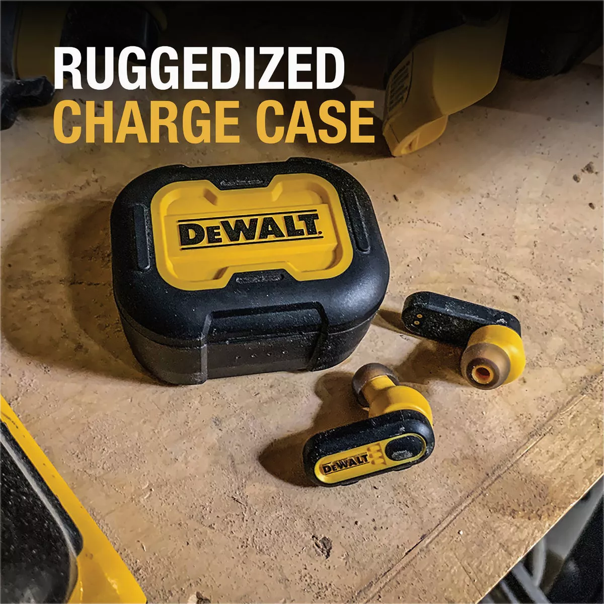 DEWALT Jobsite Pro-X1 True Wireless Earbuds with Charging Case - photo 3