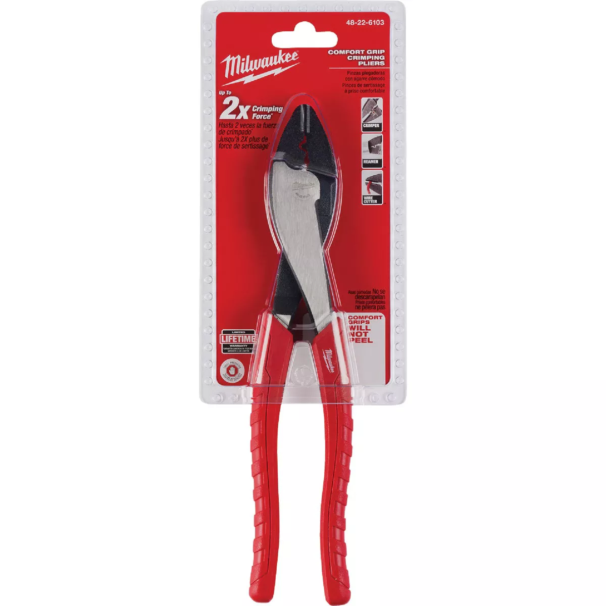 Milwaukee Comfort Grip Crimping Pliers - photo 2