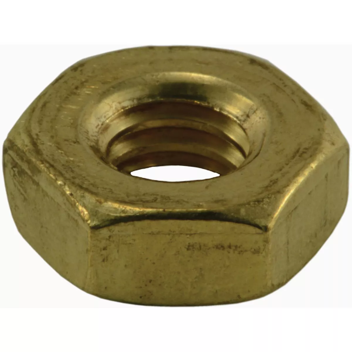 Midwest Fastener 5/16 In.-18 Brass Coarse Thread Hex Machine Screw Nuts