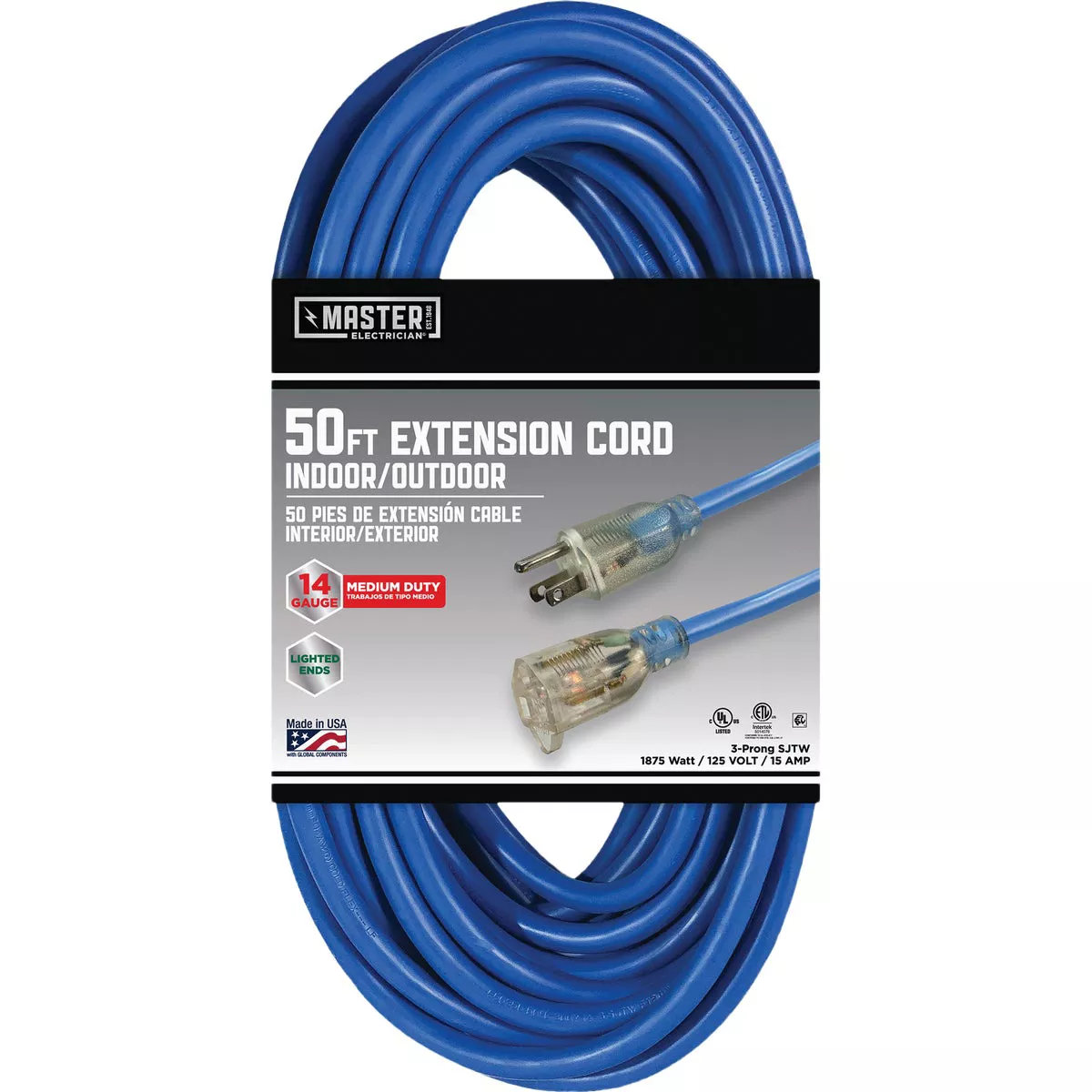Do it Best 50 Ft. 14/3 Industrial Outdoor Extension Cord