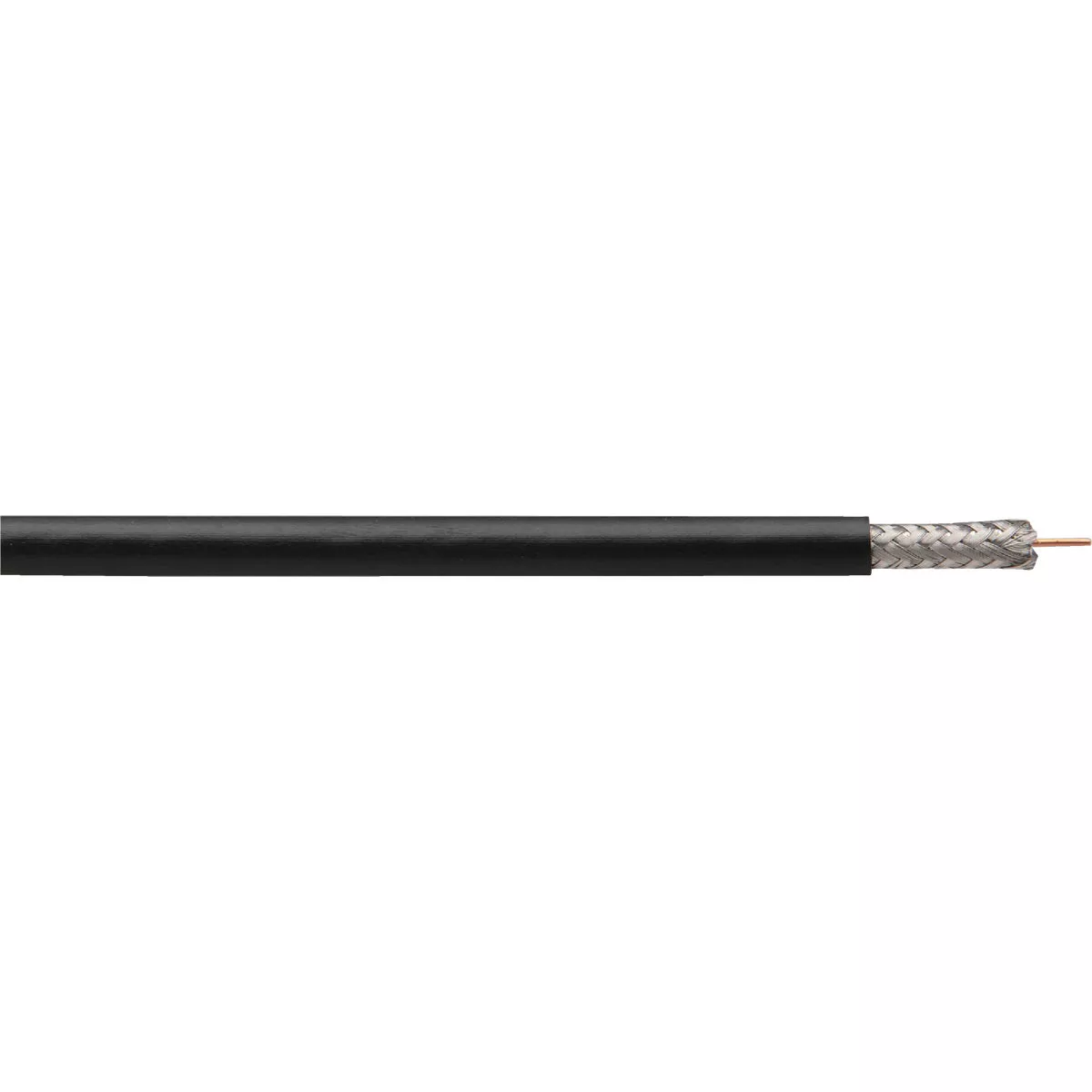 Coleman Cable 500 Ft. Black RG6/U 18/1 Coaxial Cable