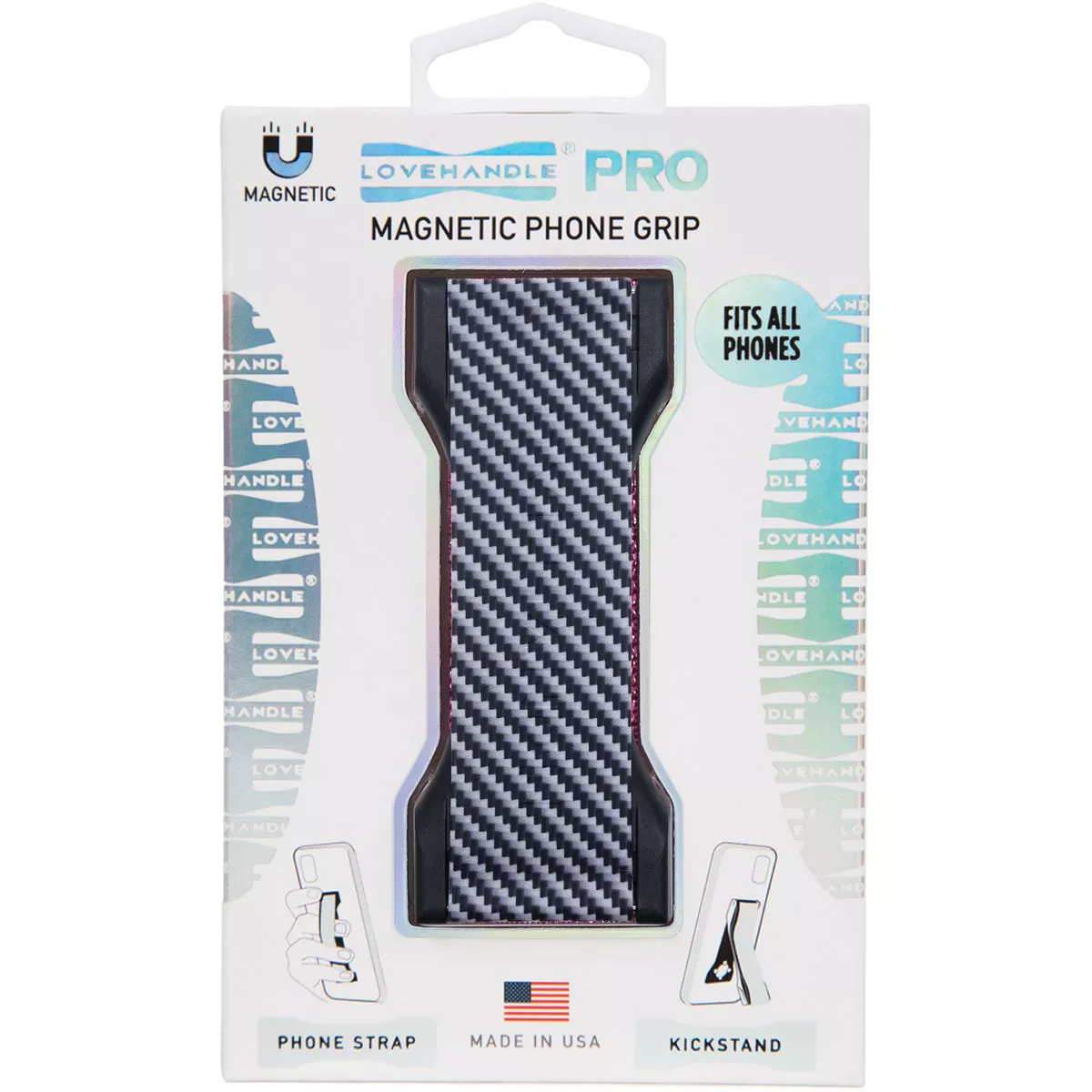 LoveHandle PRO Carbon Fiber Phone Grip - photo 2