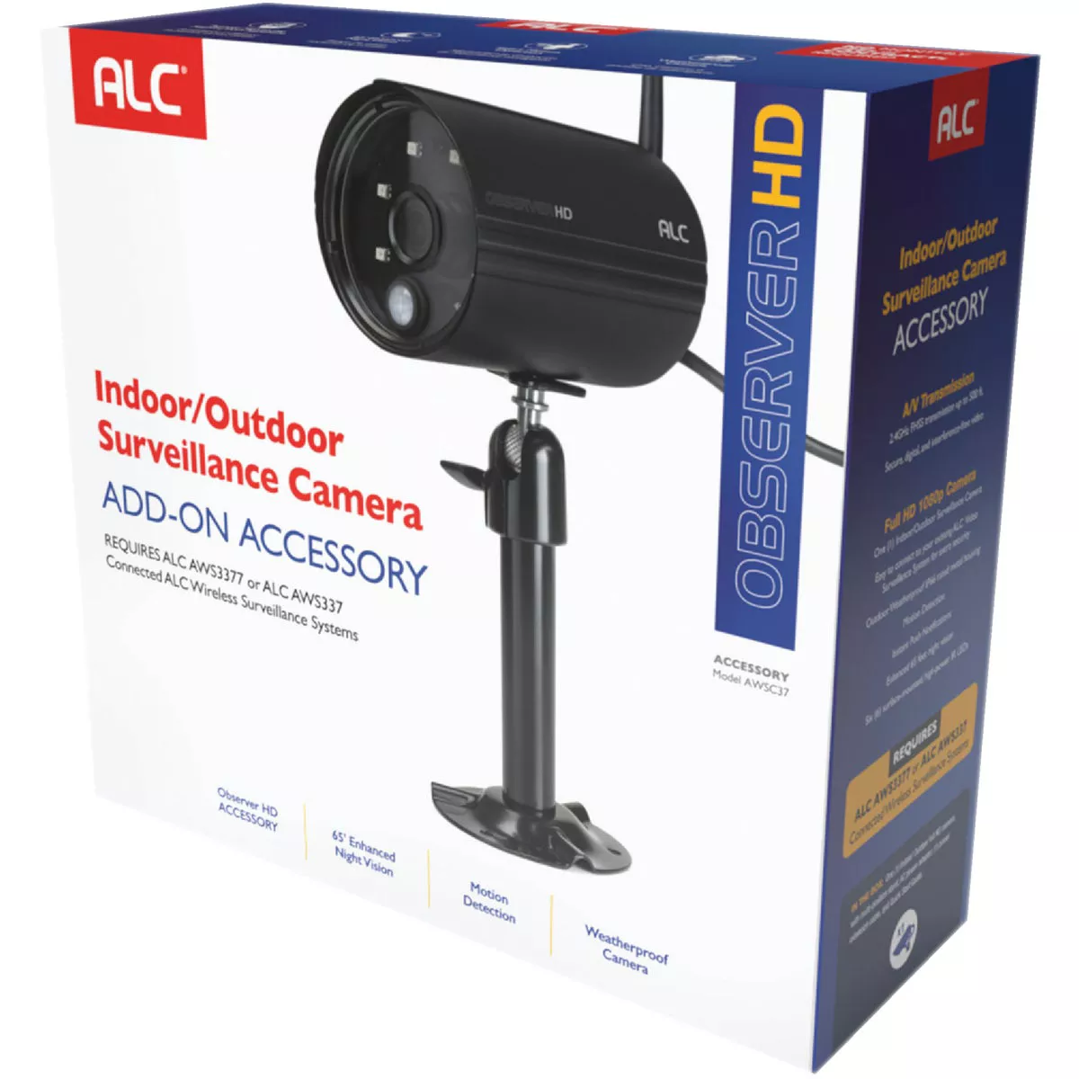 ALC Plug-In Observer HD Indoor/Outdoor Accessory Security Camera - photo 2