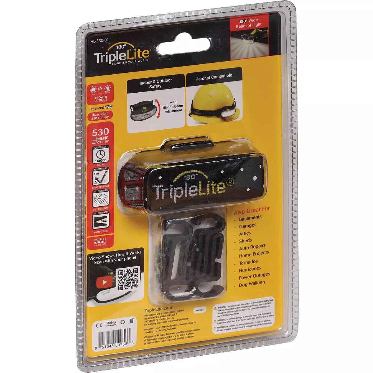 TripleLite 530 Lm. 180 Deg LED Headlamp - photo 2