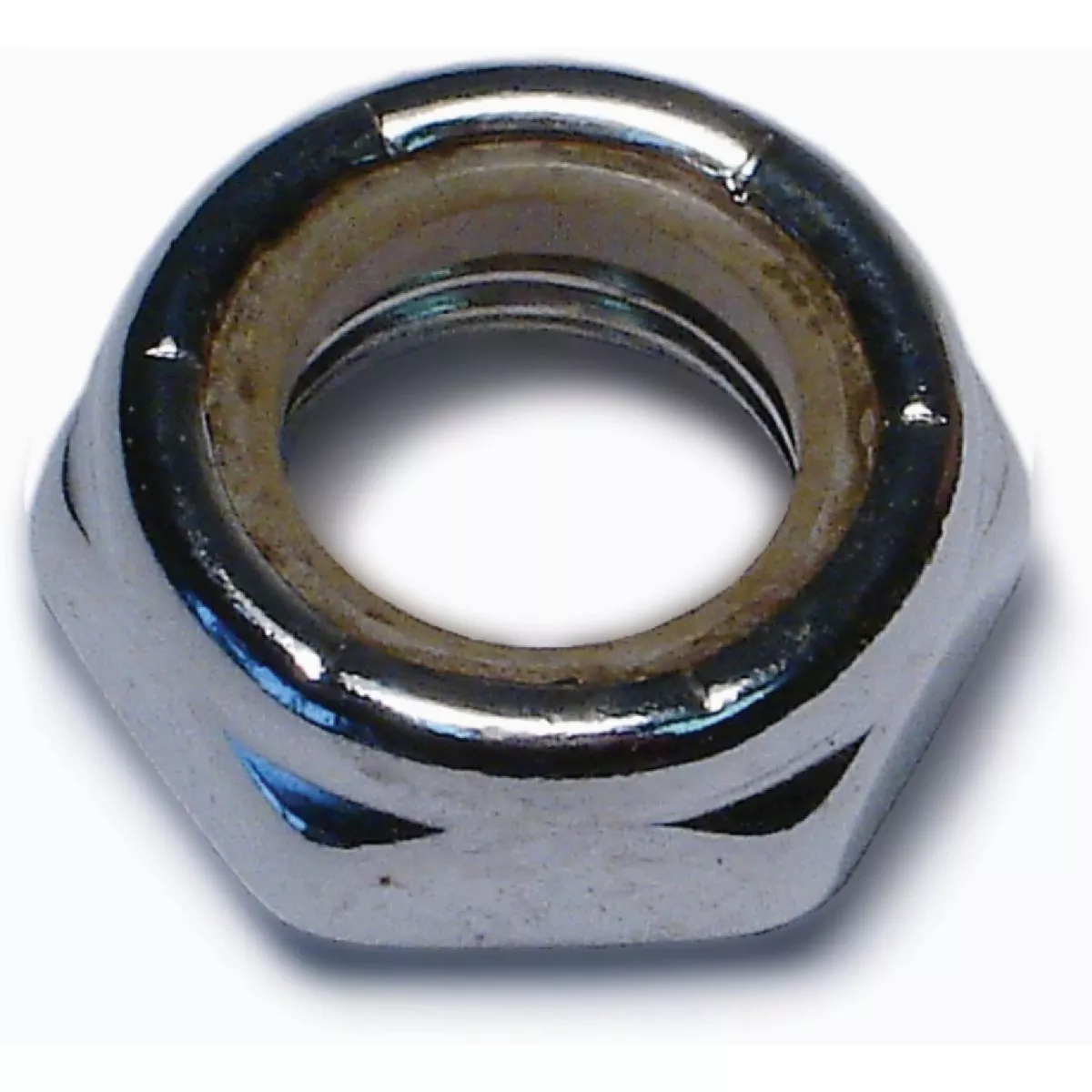 Midwest Fastener 1/2 In.-20 Chrome Plated Steel Fine Thread Thin Pattern Lock Nuts (10 Ct.)-