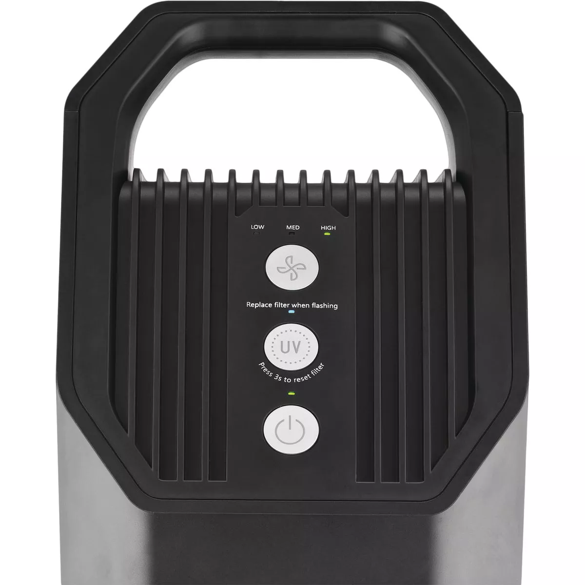Perfect Aire 3-In-1 HEPA/Carbon 222 Sq. Ft. Tower Air Purifier with UV Sanitizer - photo 2