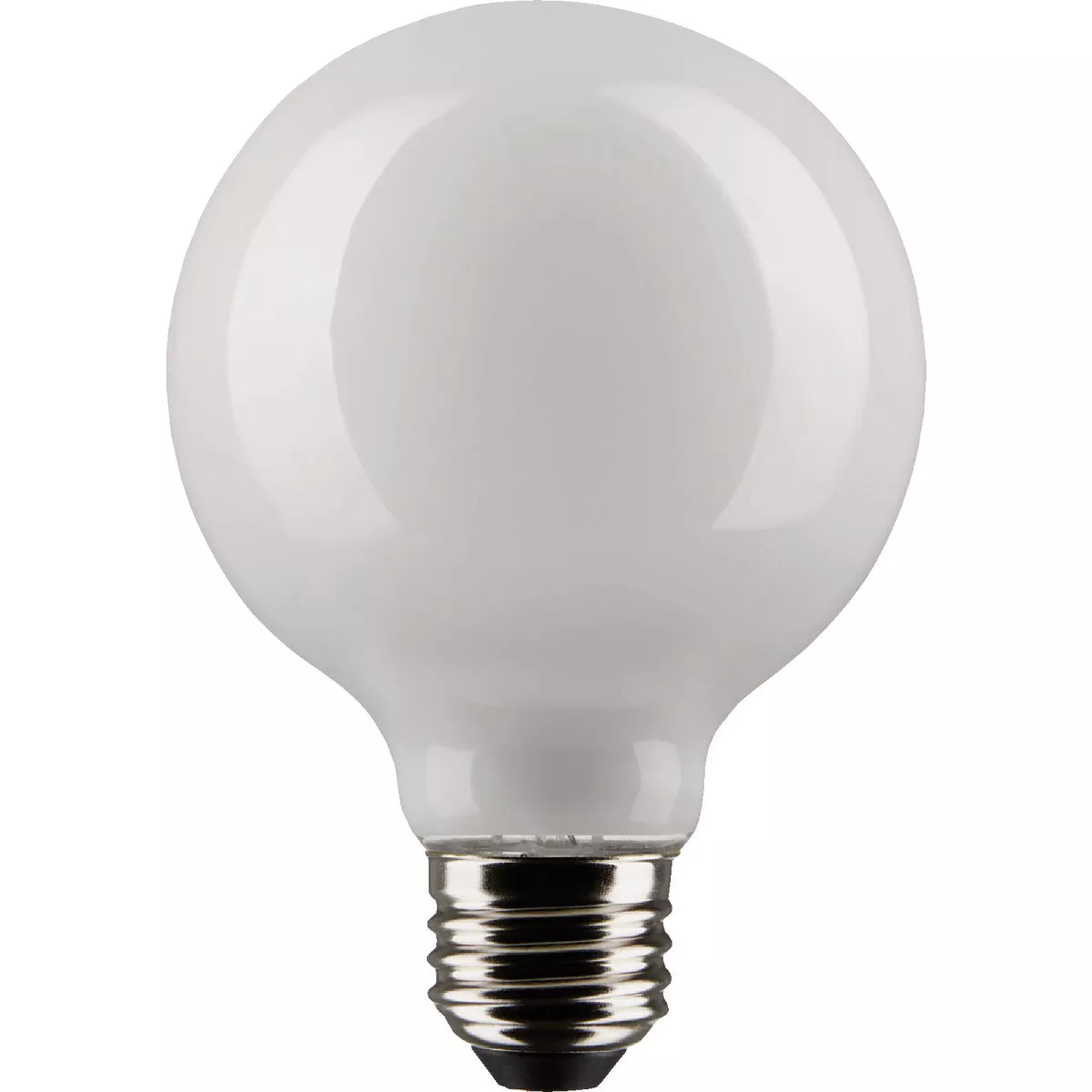 Satco Nuvo 60W Equivalent Warm White G25 Medium Frosted LED Decorative Light Bulb (2-Pack)