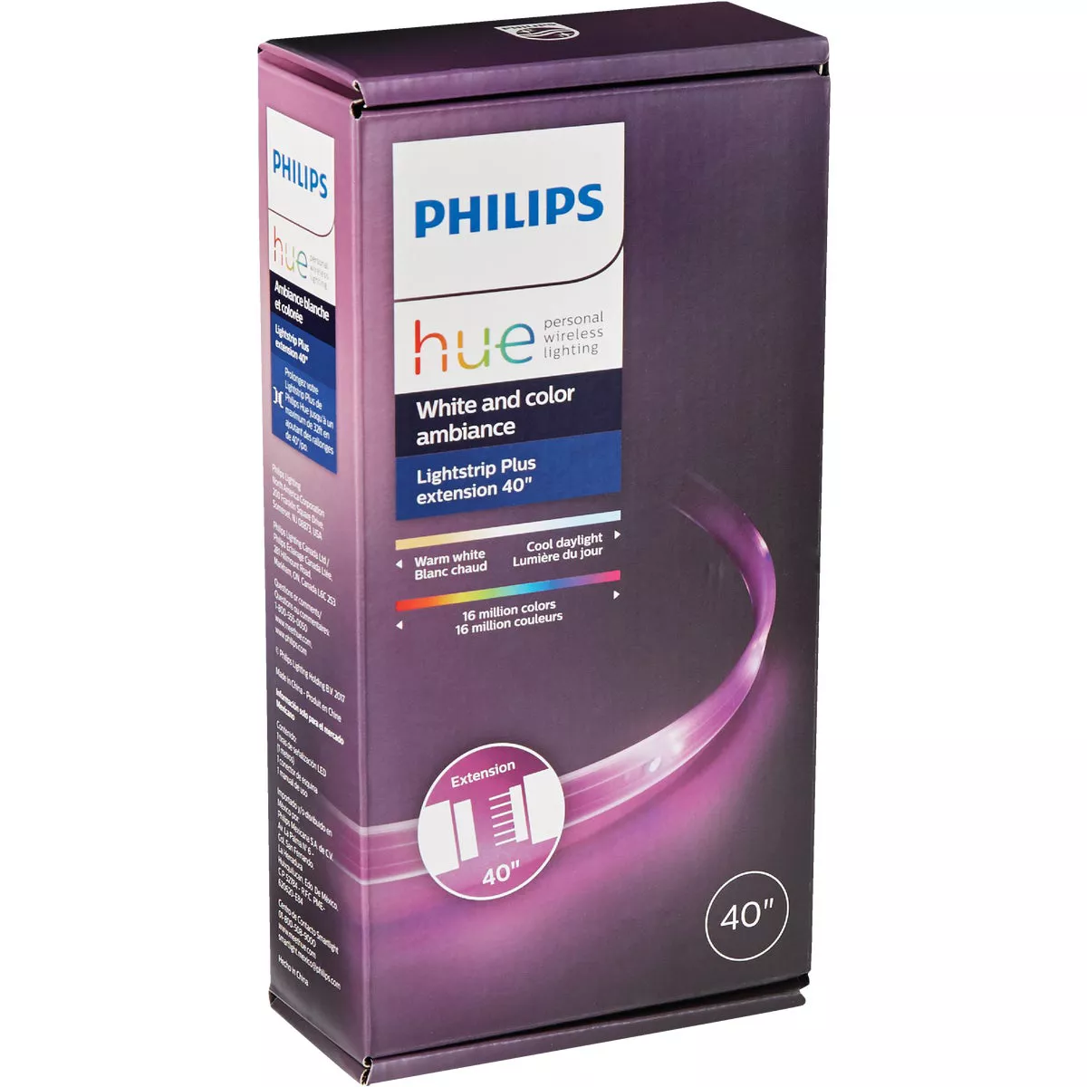 Philips Hue 40 In. Plug-In LED Lightstrip Plus Extension - photo 4