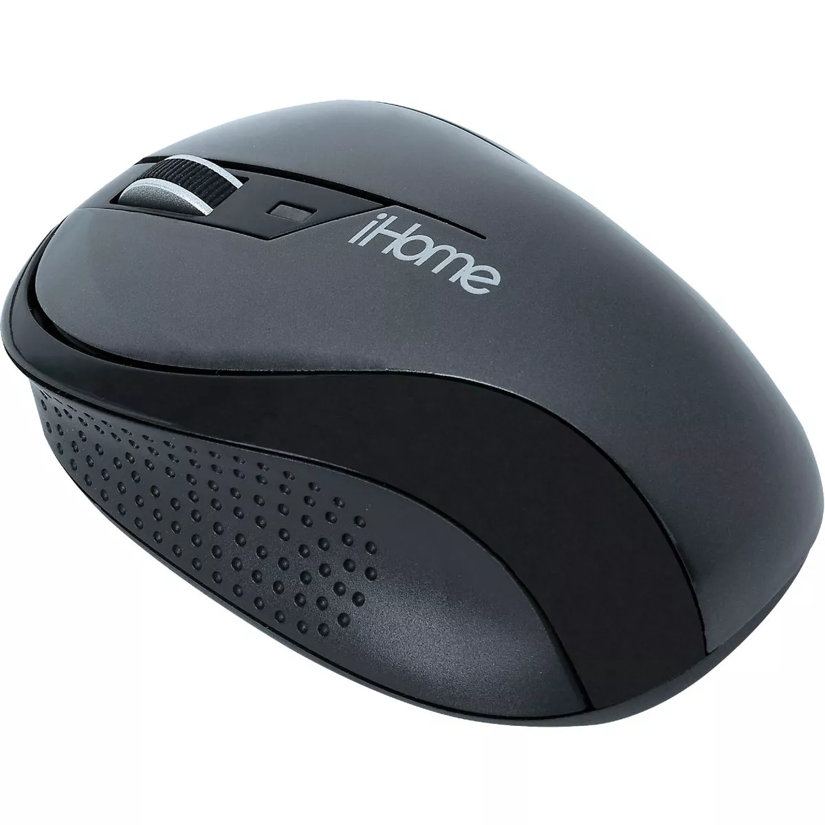 iHome Black Ergonomic Wireless Desktop Mouse