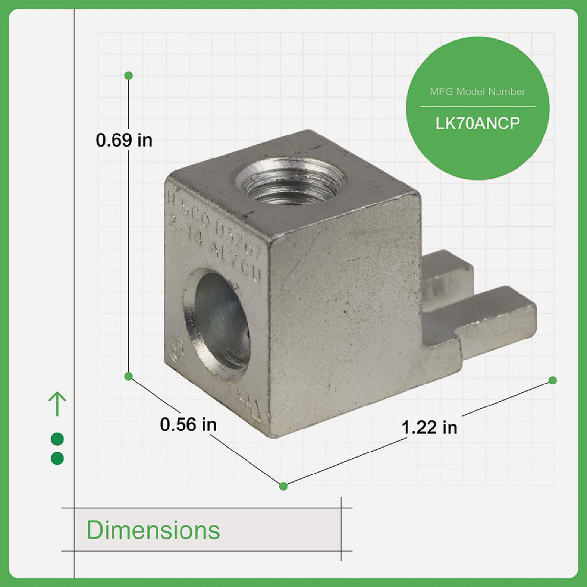 Square D QO/Homeline 70A Aluminum Neutral Lug Kit | Do it Best