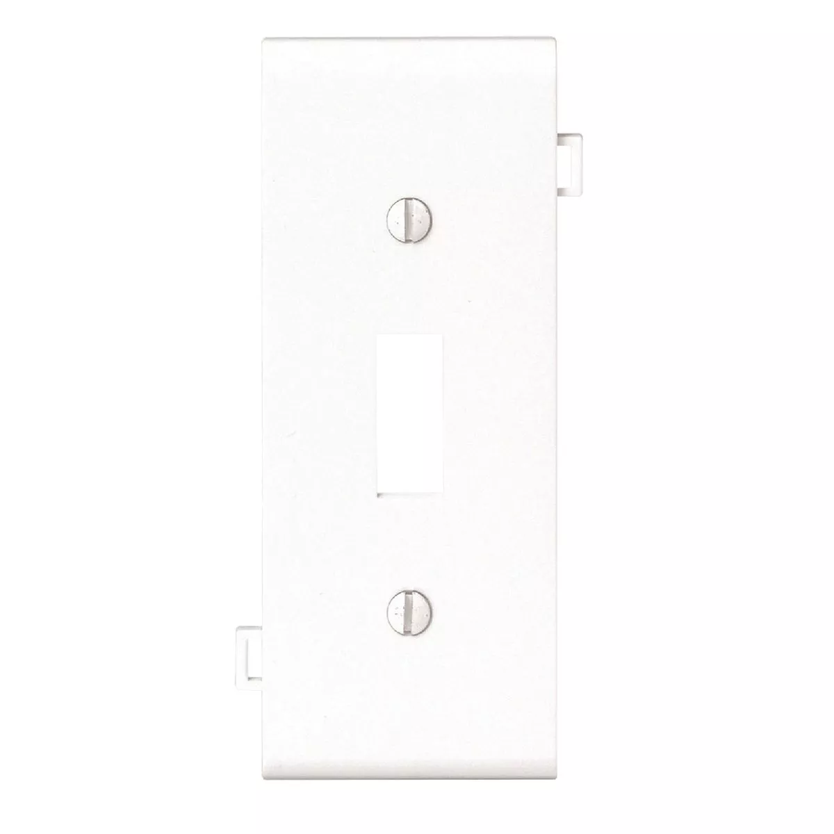 Leviton 1-Gang Plastic Sectional Toggle Switch Wall Plate Center Panel ...