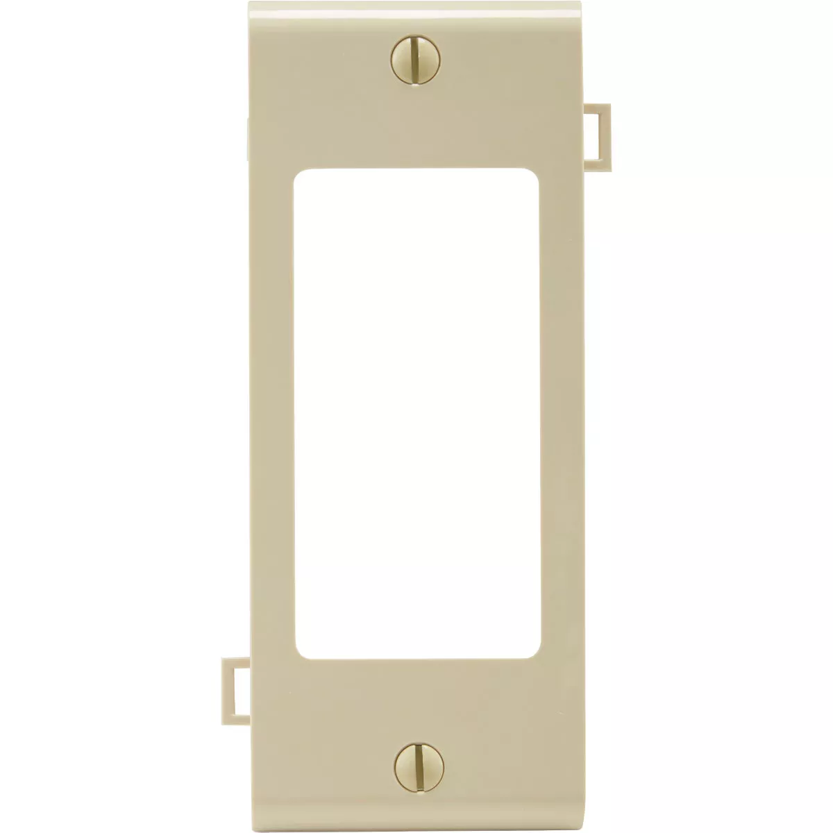 Leviton 1-Gang Plastic Sectional Rocker Decorator Wall Plate Center Panel, Ivory