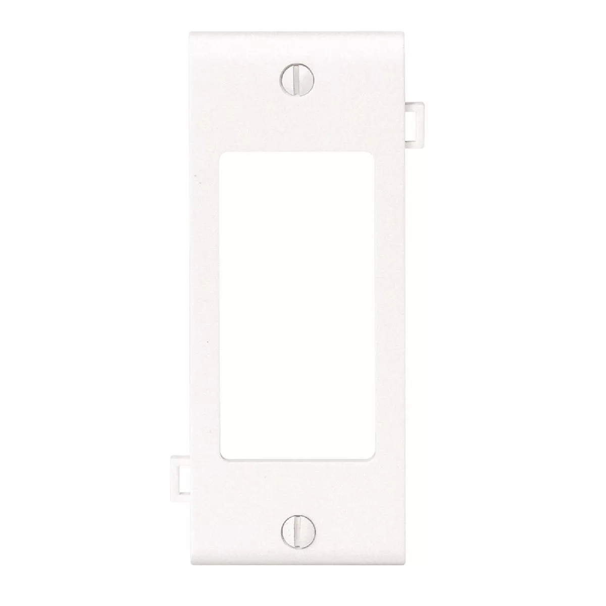 Leviton 1-Gang Plastic Sectional Rocker Decorator Wall Plate Center Panel, White