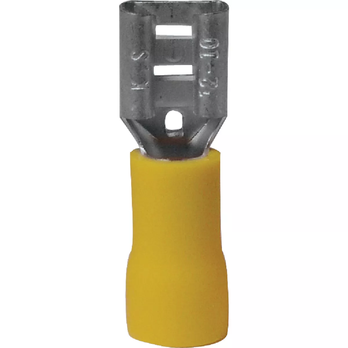 Gardner Bender 12 to 10 AWG Female Yellow Vinyl-Insulated Barrel Disconnect (16-Pack) - photo 2