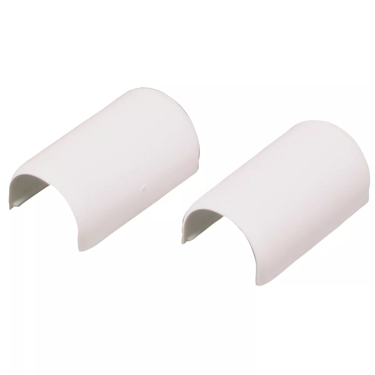 Wiremold CordMate White 9/16 In. W. x 7/16 In. D. PVC Connection Fitting (2-Pack)