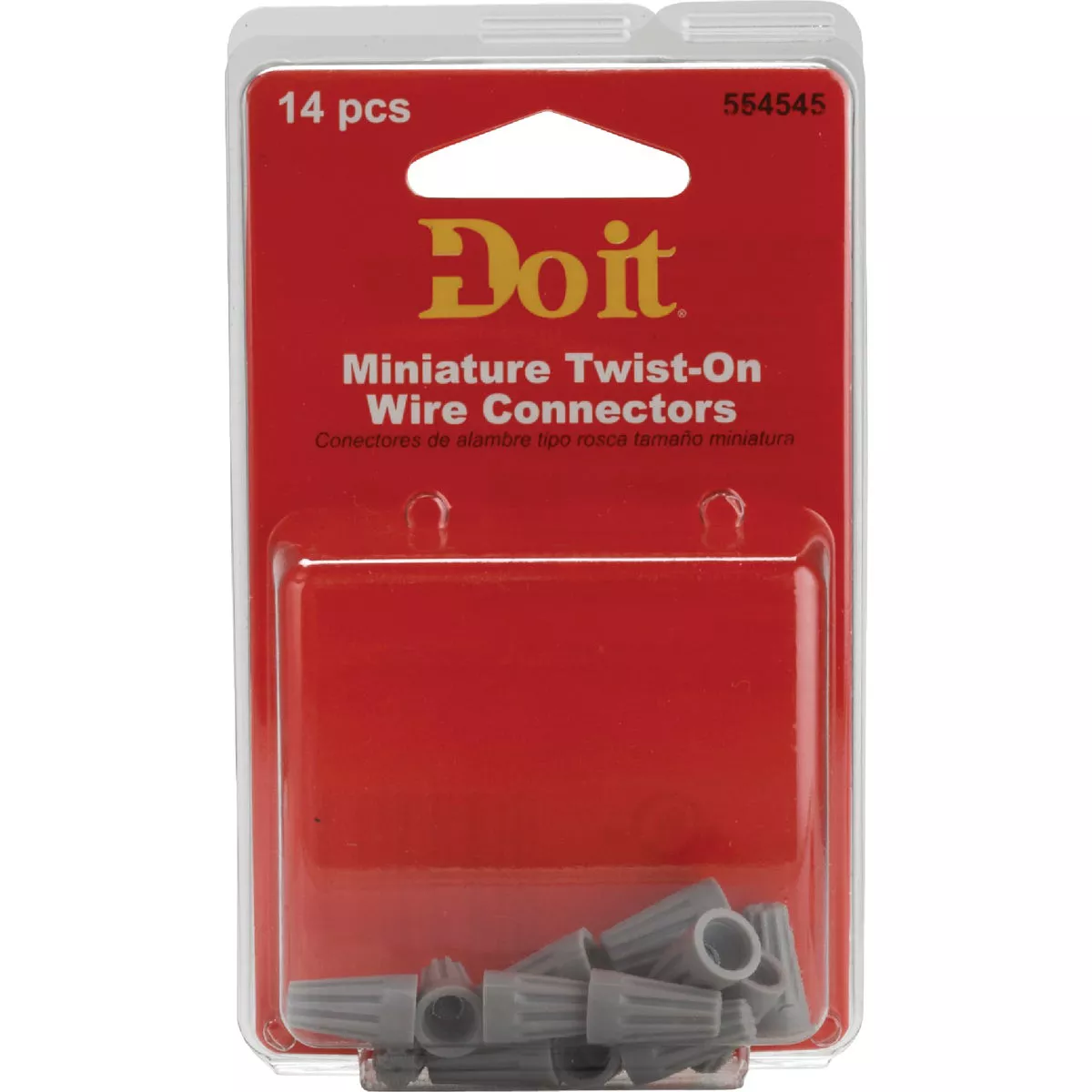 Do it Miniature Gray 22 AWG to 16 AWG Wire Connector (14-Pack)