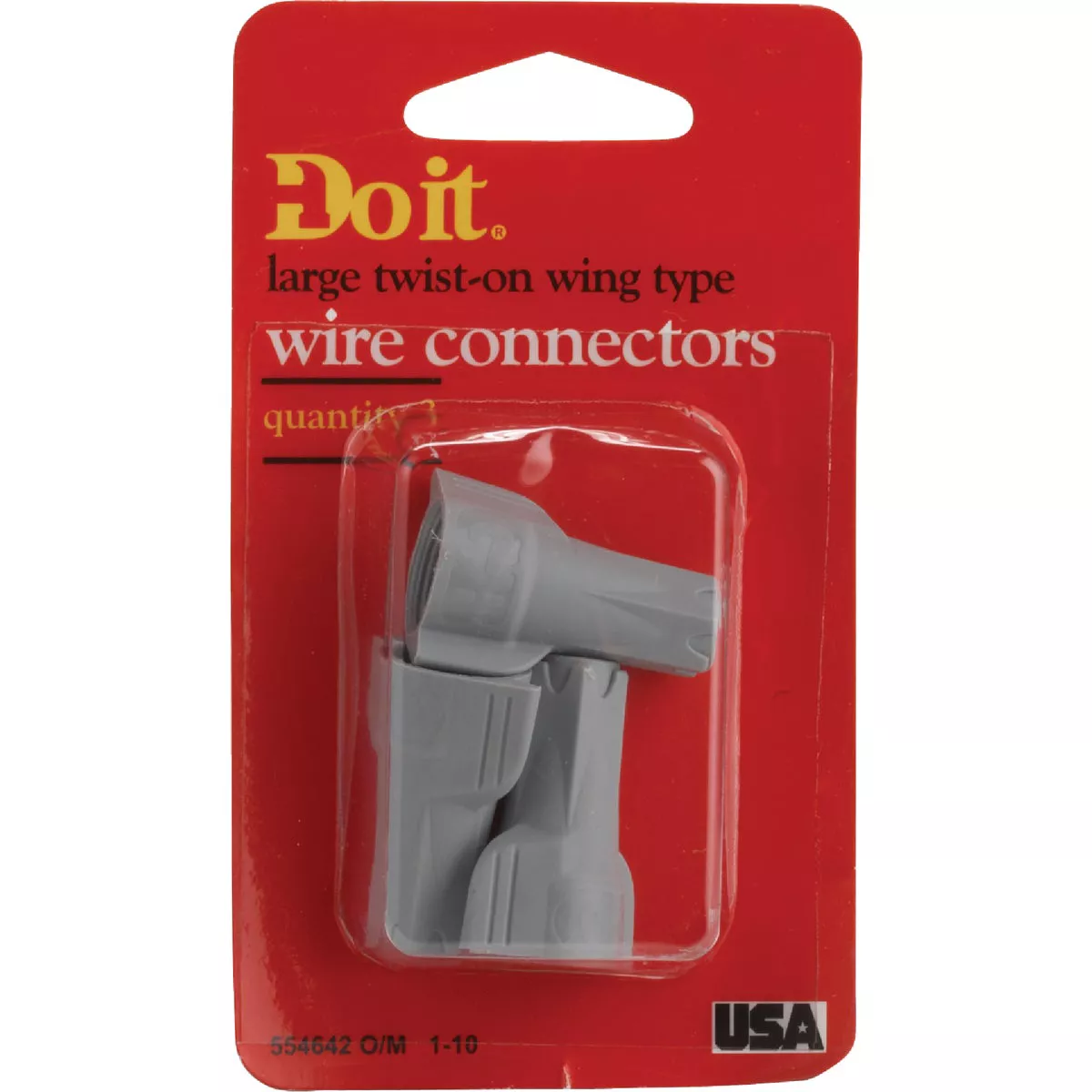 Do it Large Gray 14 AWG to 6 AWG Hex Head Wire Connector (3-Pack) - photo 2
