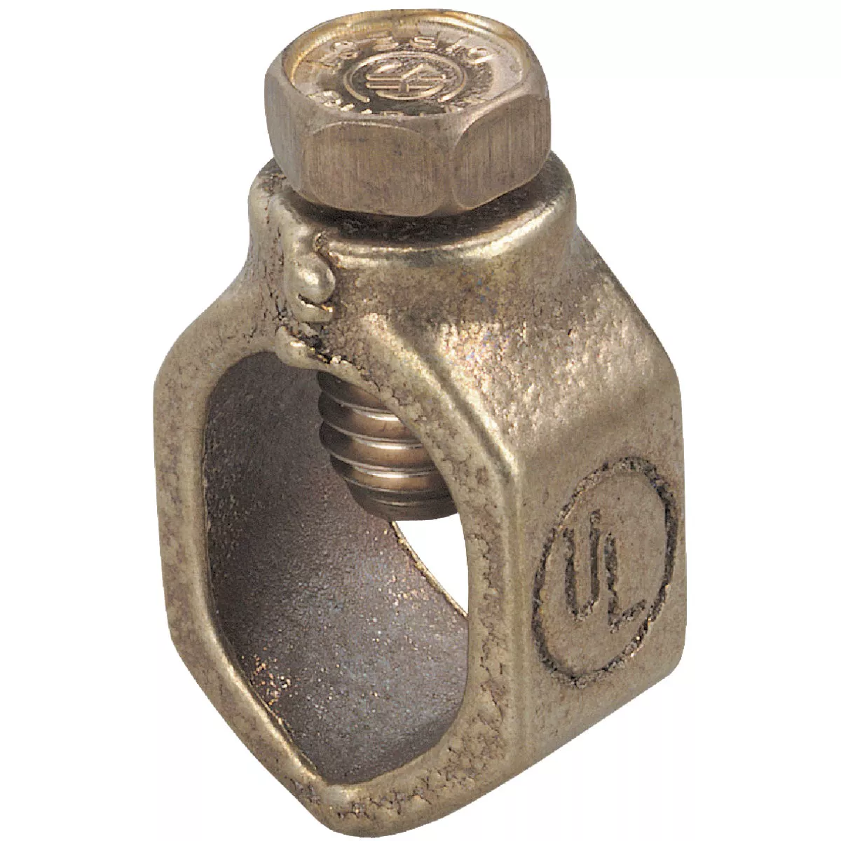 Steel City 5/8 In. Grounding Rod Corrosion Resistant Copper Alloy Ground Clamp