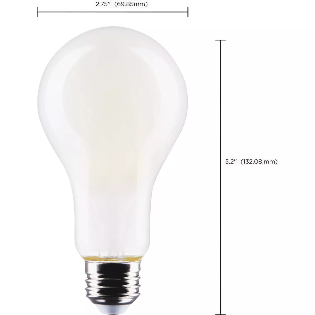 Satco 125W Equivalent 4000K Medium Base A21 LED Bulb - photo 3