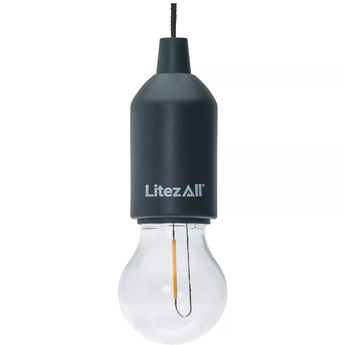 LitezAll Warm White Vintage Style Battery Operated Pull String LED Bulb (3-Pack) - photo 4