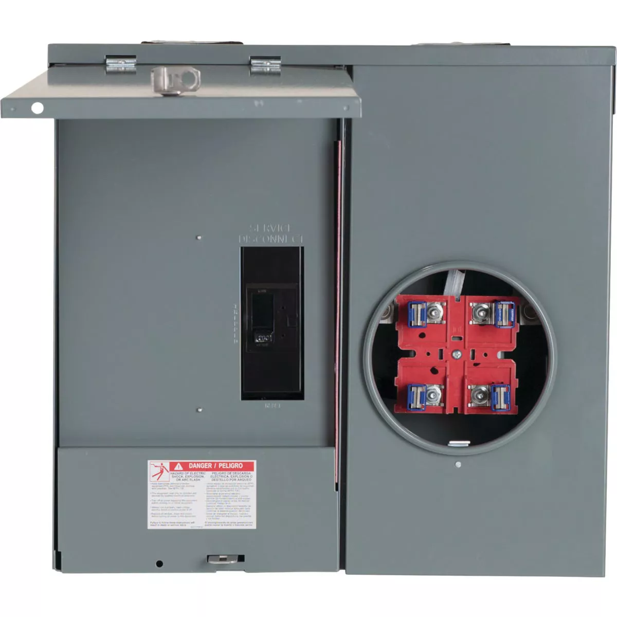 Square D QO 200A Rainproof CSED Meter Breaker Panel - photo 3