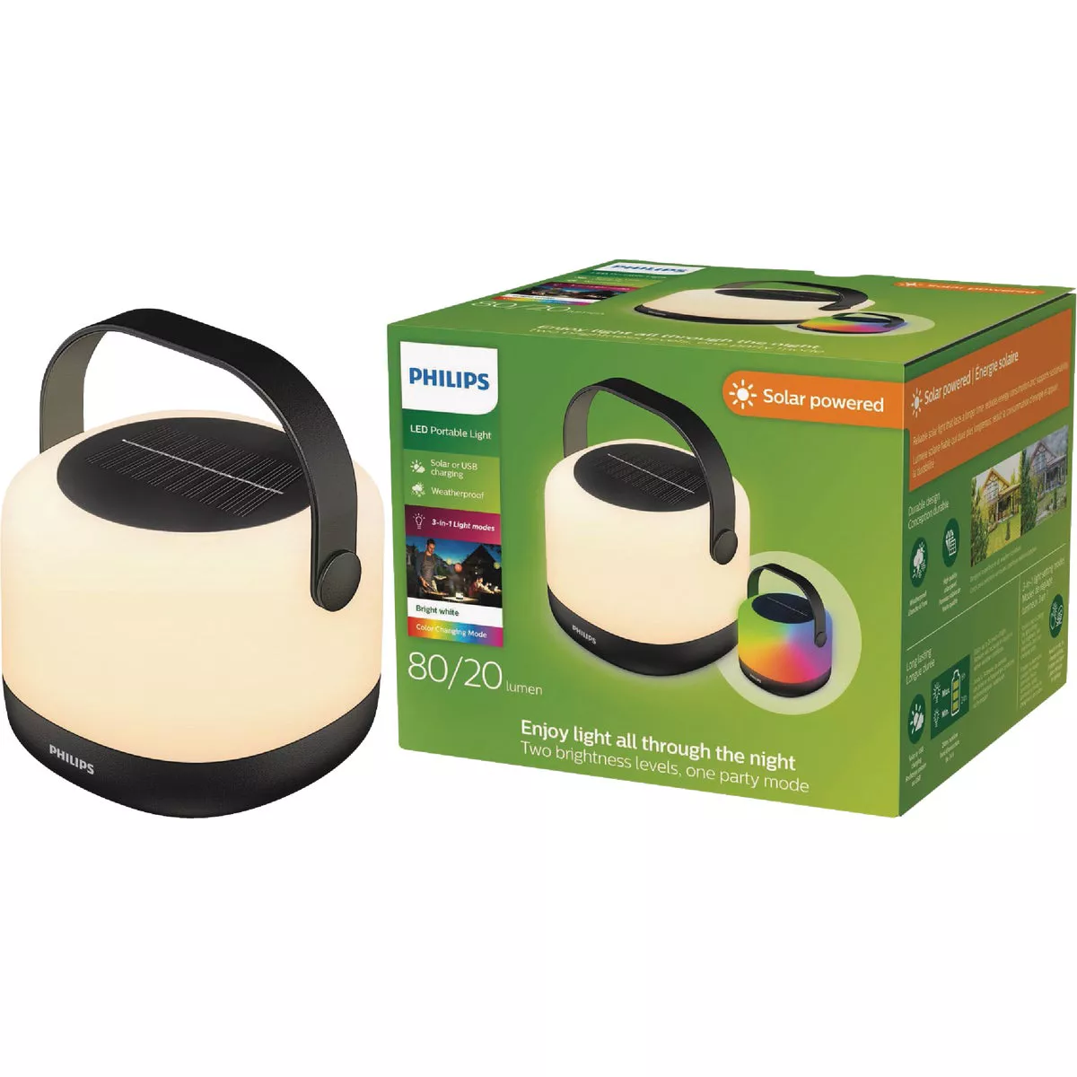 Philips Solar Color Changing Portable LED Lantern