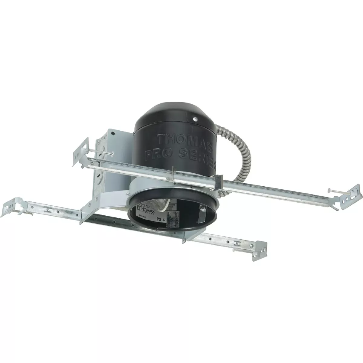 Thomas 4 In. New Construction Non-IC Rated Recessed Light Fixture
