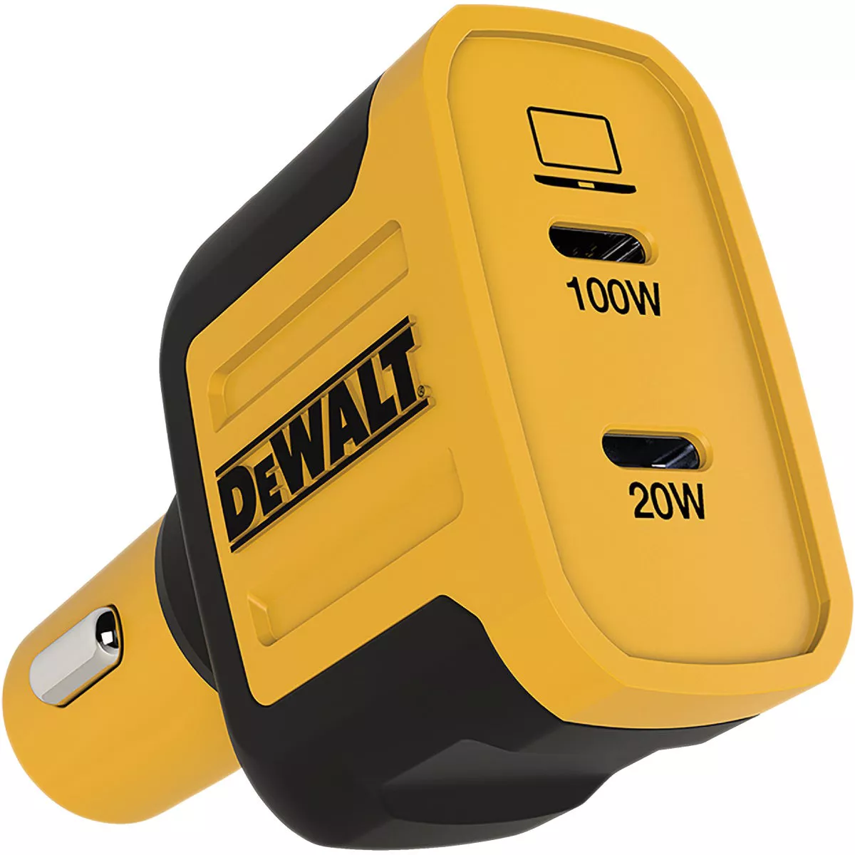 DEWALT 120W 2-Port PPS PD Car Charger