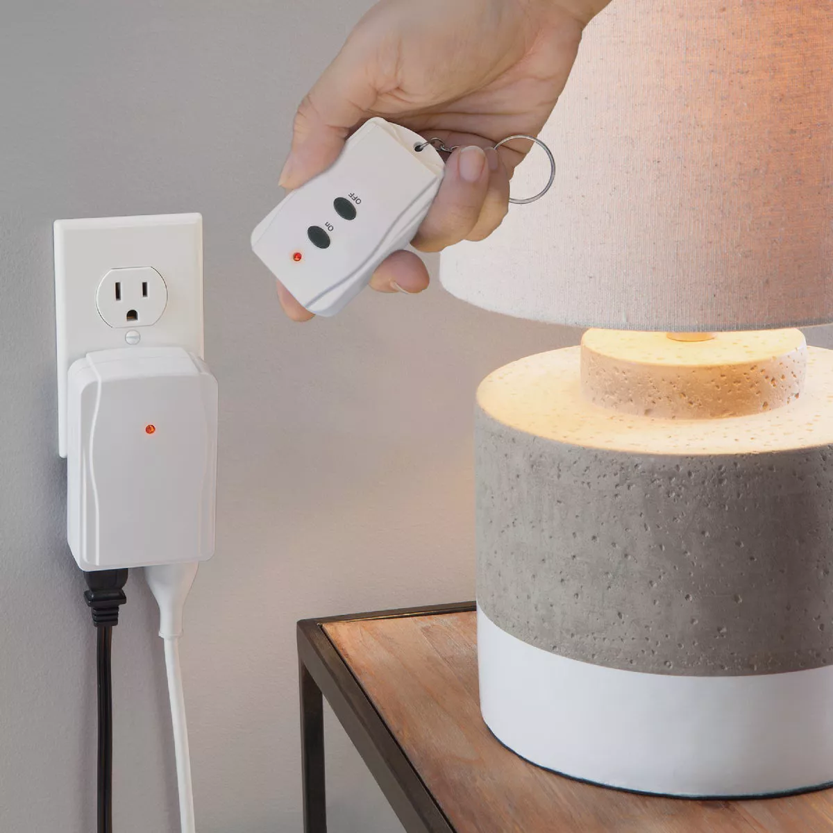 Prime 80 Ft. Range White Wireless with Remote Control - photo 3