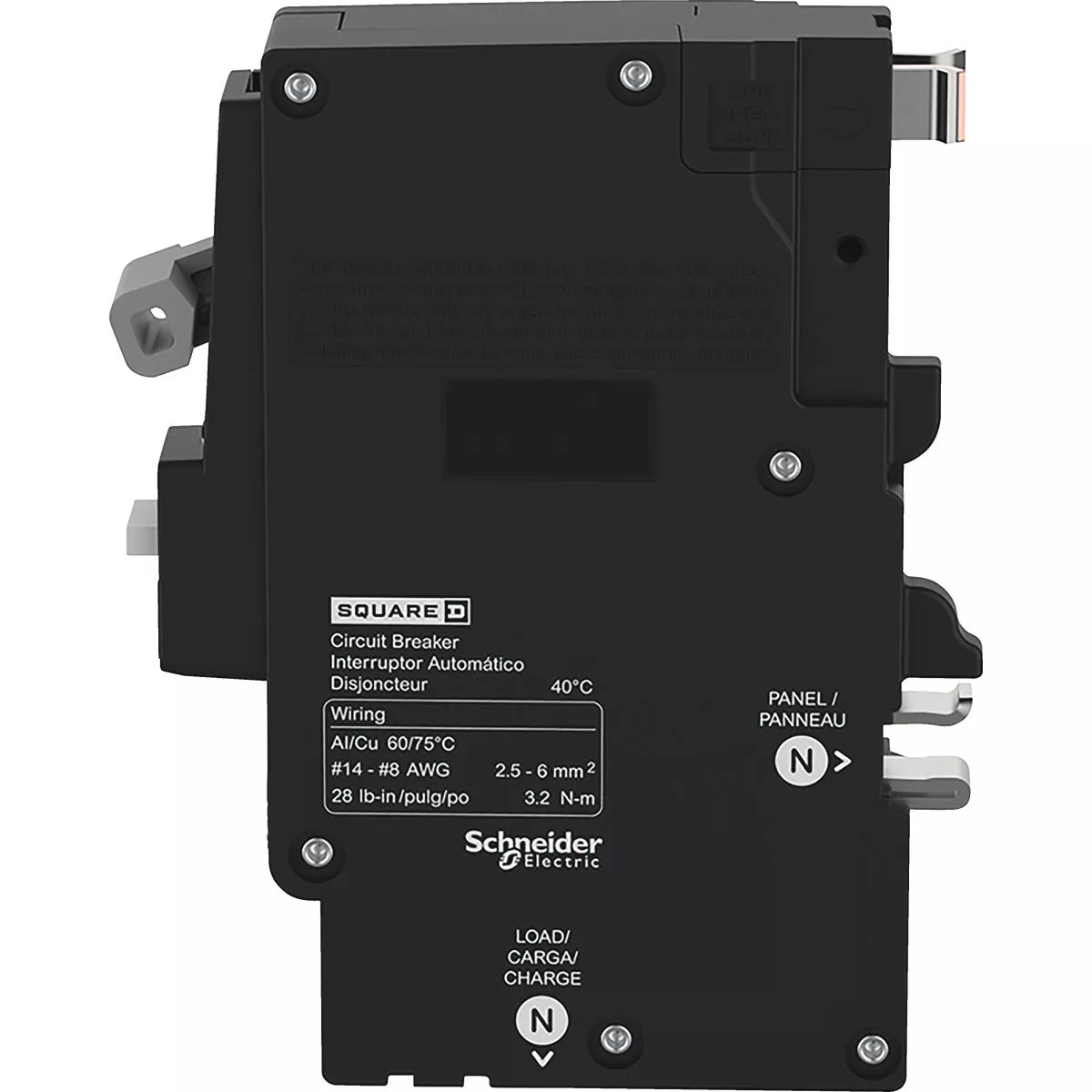 Square D QO 20A Single-Pole CAFCI Mini Dual Function Circuit Breaker - photo 5