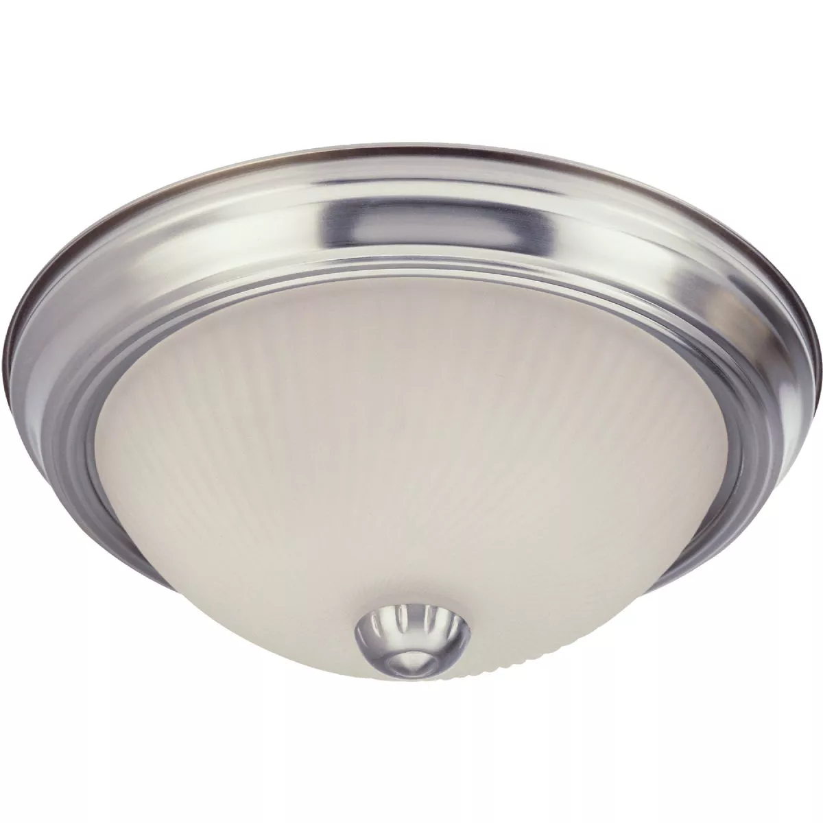 Canarm 13 In. Brushed Nickel Incandescent Flush Mount Ceiling Light ...