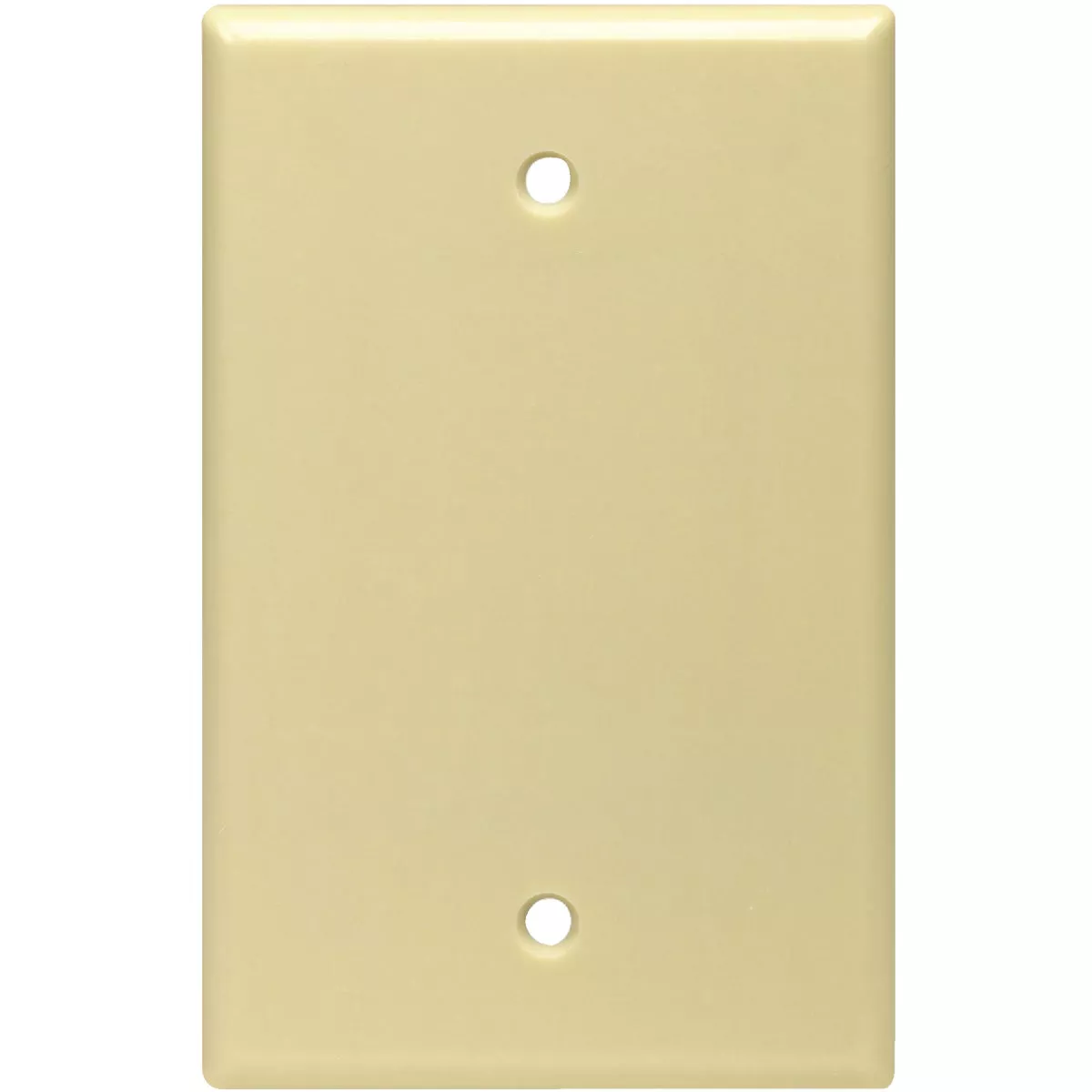 Leviton 1-Gang Midway Thermoset Blank Wall Plate, Ivory