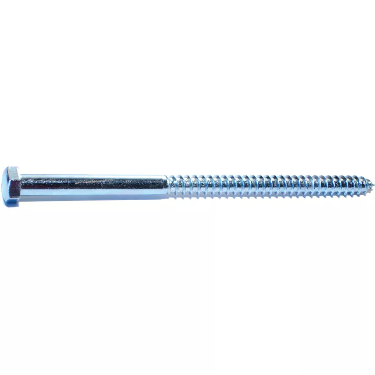 Midwest Fastener 3/8 In. x 7 In. Zinc Plated Grade 2 / A307 Steel Hex Head Lag Screws